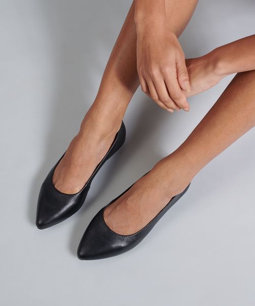 Sapatilha Bico Fino Antonia - Preto