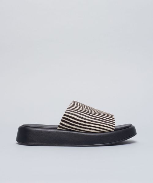 Flat Slide Pelo Zebra - Zebra