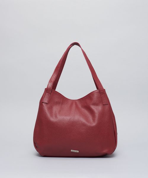Bolsa g Couro Manoela - Merlot