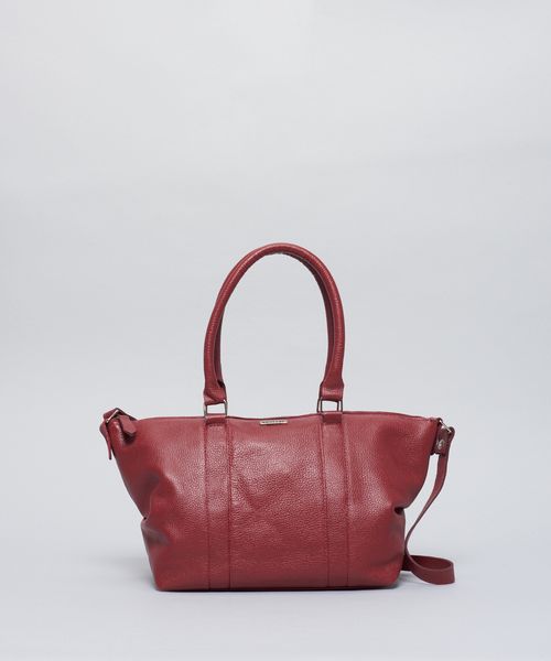 Bolsa m Couro Margo - Merlot