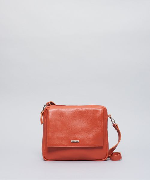 Bolsa m Couro Cadarco Duo - Paprica