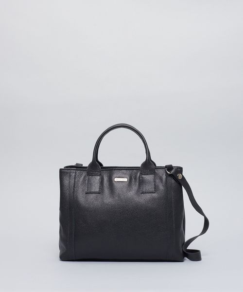 Bolsa g Couro Tereza - Preto