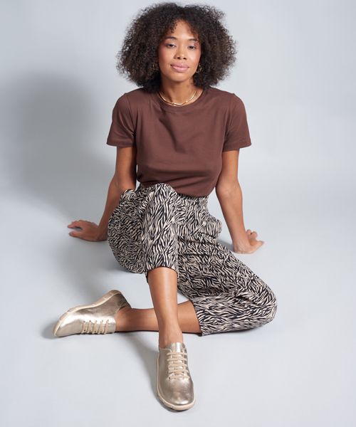 Tenis Frances Comfort - Prata Velho/Aveia