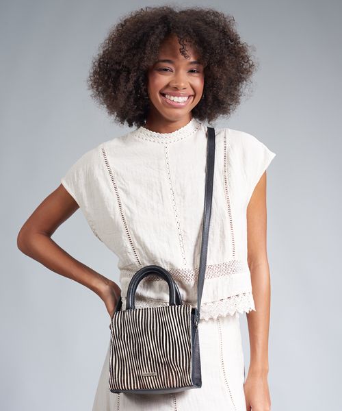 Bolsa p Pelo Zebra - Zebra