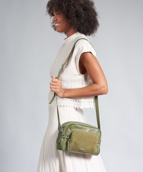Bolsa p Bolso Camurca - Oliva