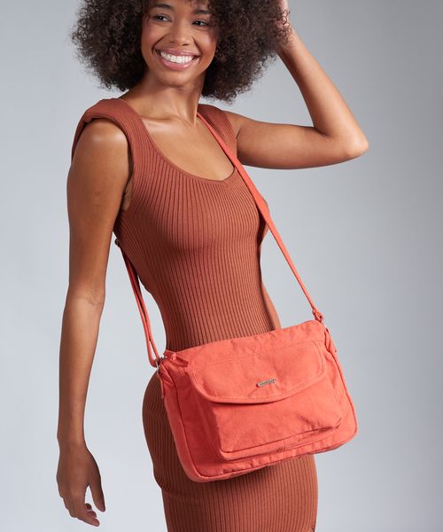 Bolsa Lona Ester - Paprica