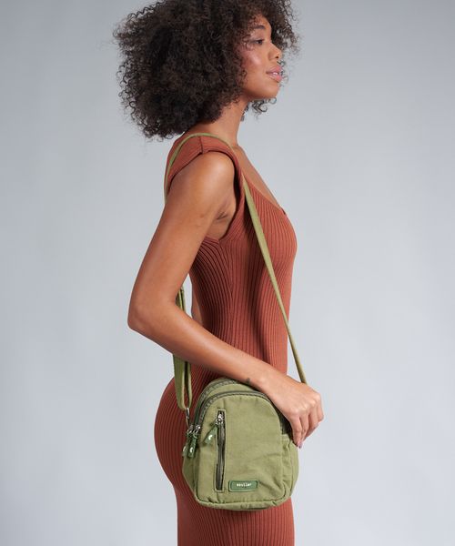 Bolsa p Lona Eduarda - Oliva