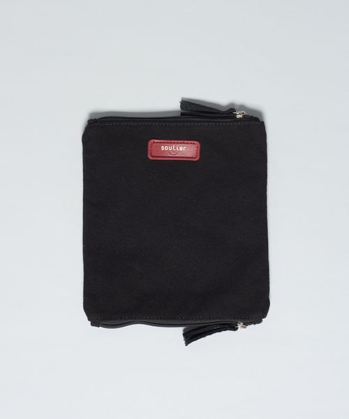 Case Lona Dois Bolsos - Preto
