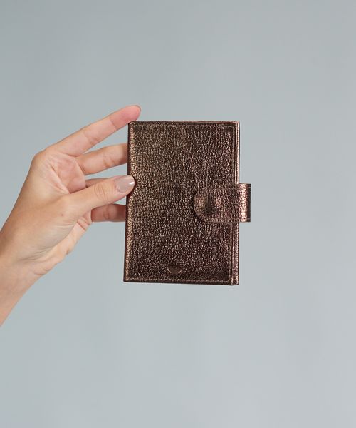 Porta Cartao Lingueta - Bronze