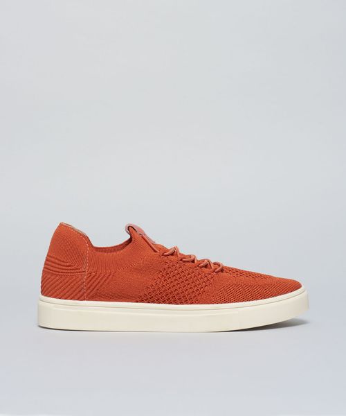 Tenis Knit Basico - Paprica