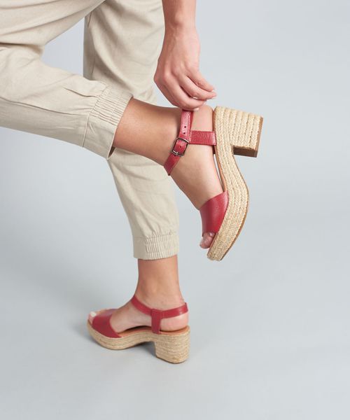 Meia Pata Comfort Rami - Vermelho