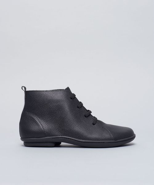 Bota Couro Comfort - Preto
