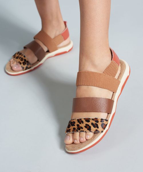 Rasteira Capri Pelo Onca - Onca