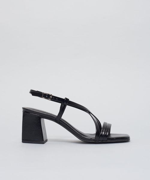 Sandalia Media Soft Ana - Preto