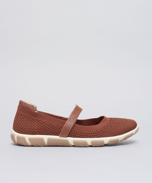 Sapatilha Knit Frances - Terra