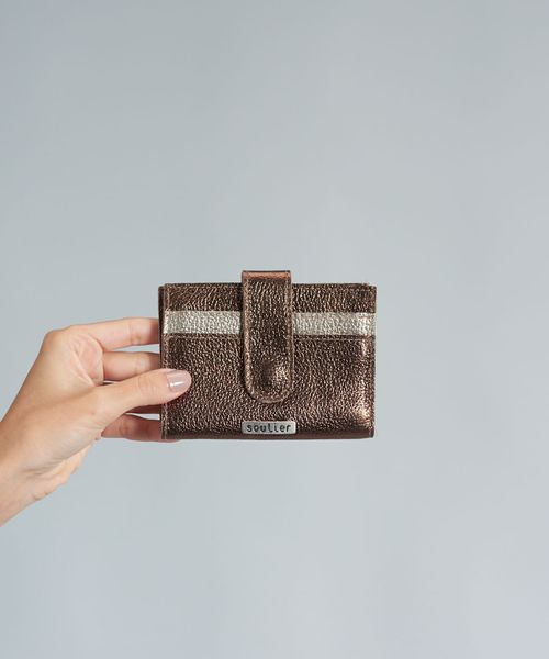 Carteira Couro Joana - Bronze