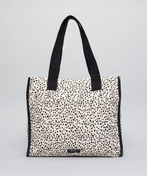 Bolsa g Vies Lona Poa - Preto