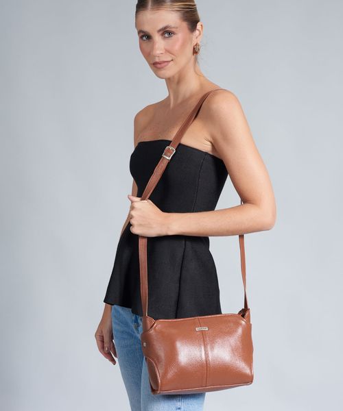 Bolsa p Couro Ivy - Terra