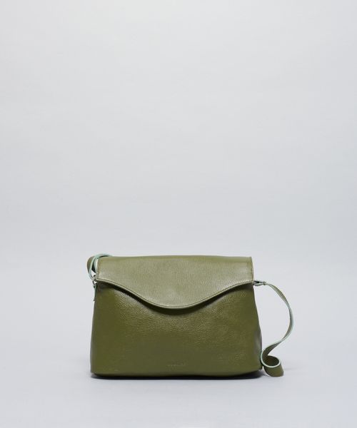 Bolsa m Couro Livia - Oliva