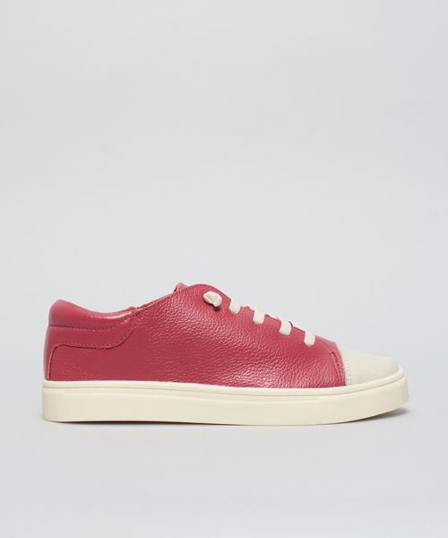 Tenis Couro Bianca - Cereja