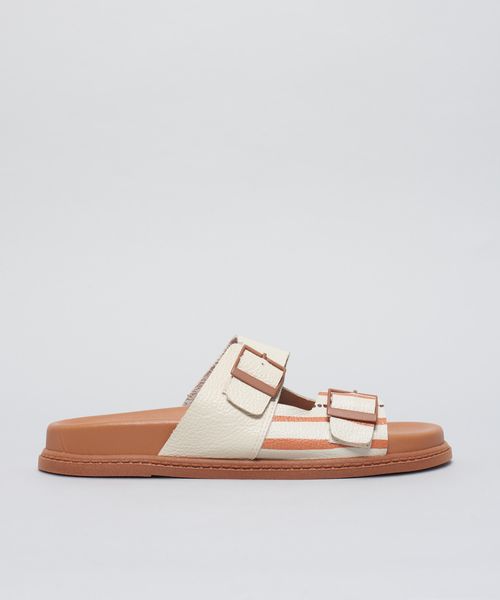 Rasteira Anatomica Duo Listra Poa - Listra Poa