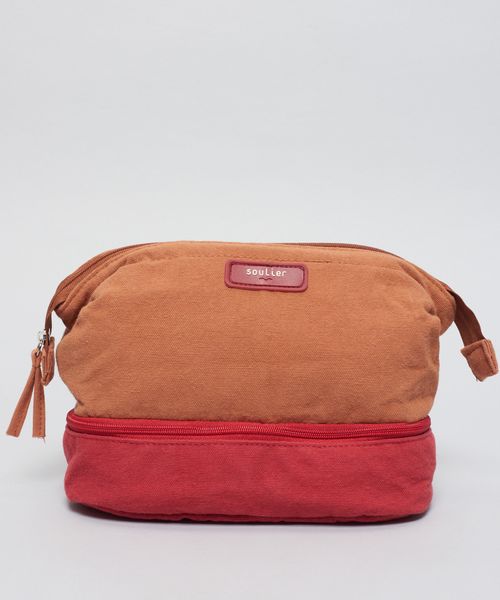 Case Lona Jade - Mousse/Vermelho