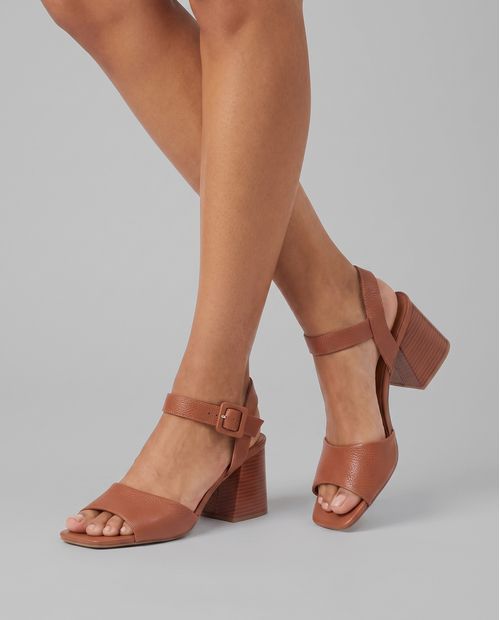 Sandalia Diana Salto Fachete - Mousse