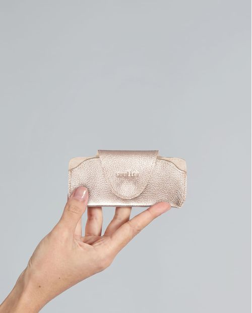 Porta Oculos Soulier - Prata Velho